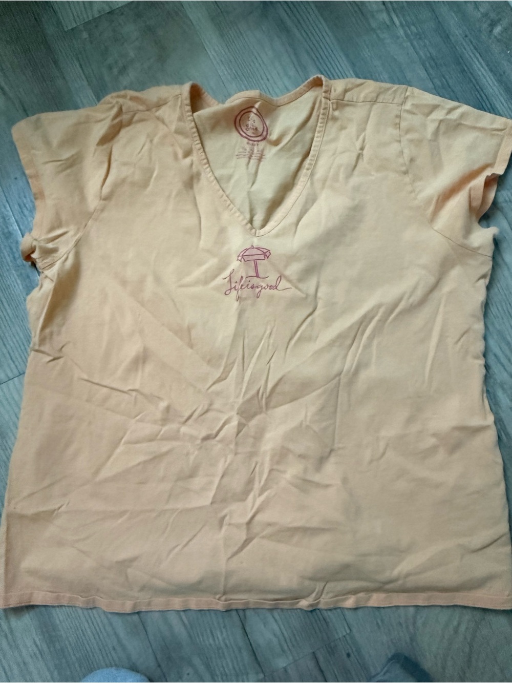 Life is Good sleep tee